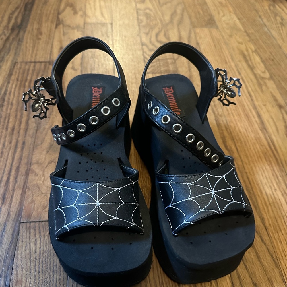 Demonia Spider Sandals